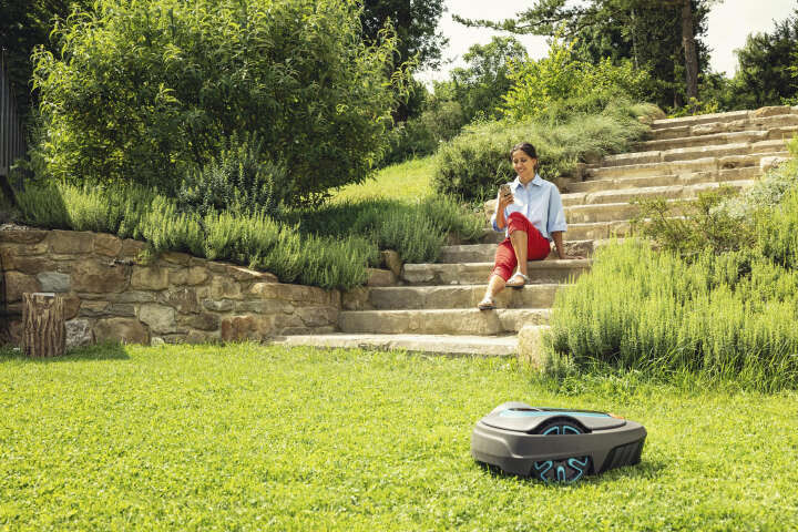 GARDENA Mähroboter SILENO city 600 m² + Garage